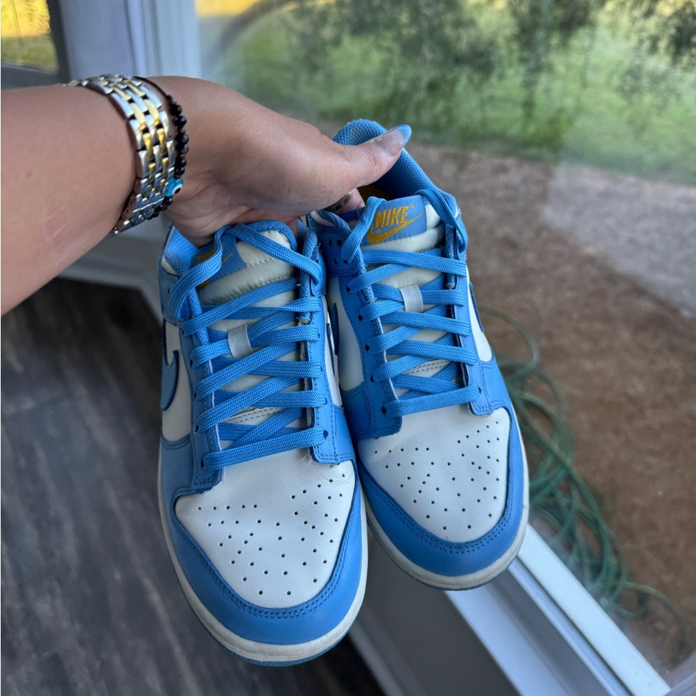 Nike dunk low coast blue white 7.5 women’s sneaker’s - Picture 4 of 7